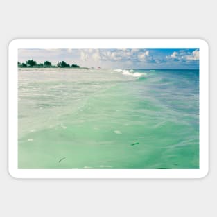 Caribbean Blue Sea Sticker